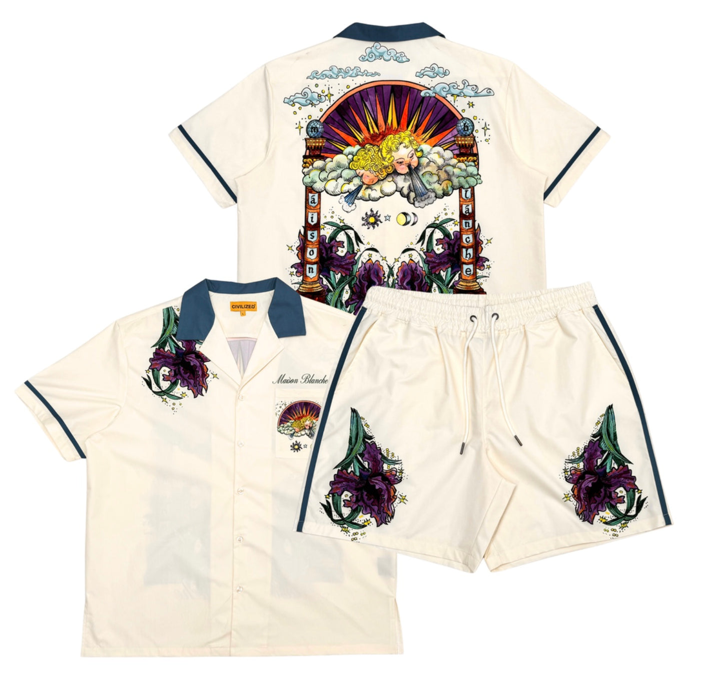 MAISON BLANCHE SHORT SET TAN