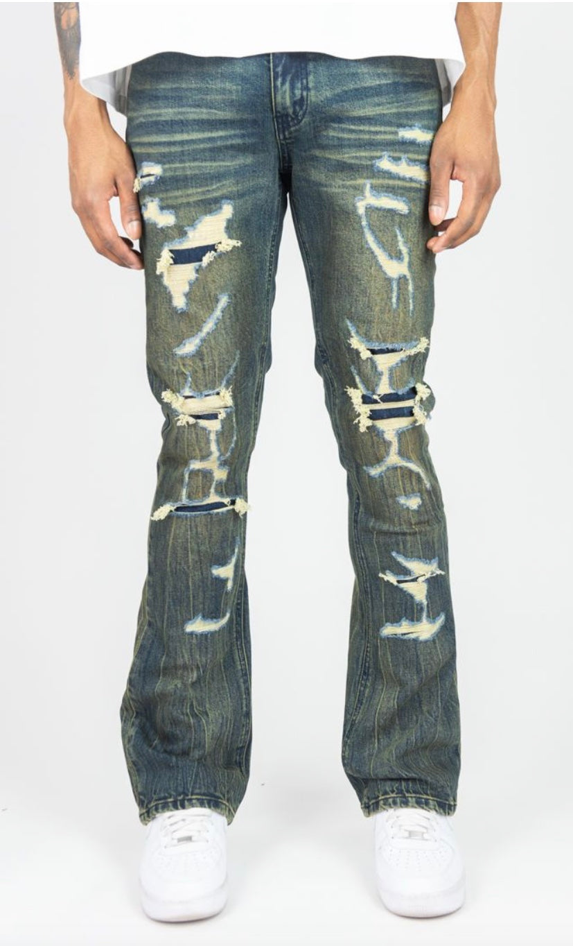 GRIMY JEANS DARK VINTAGE