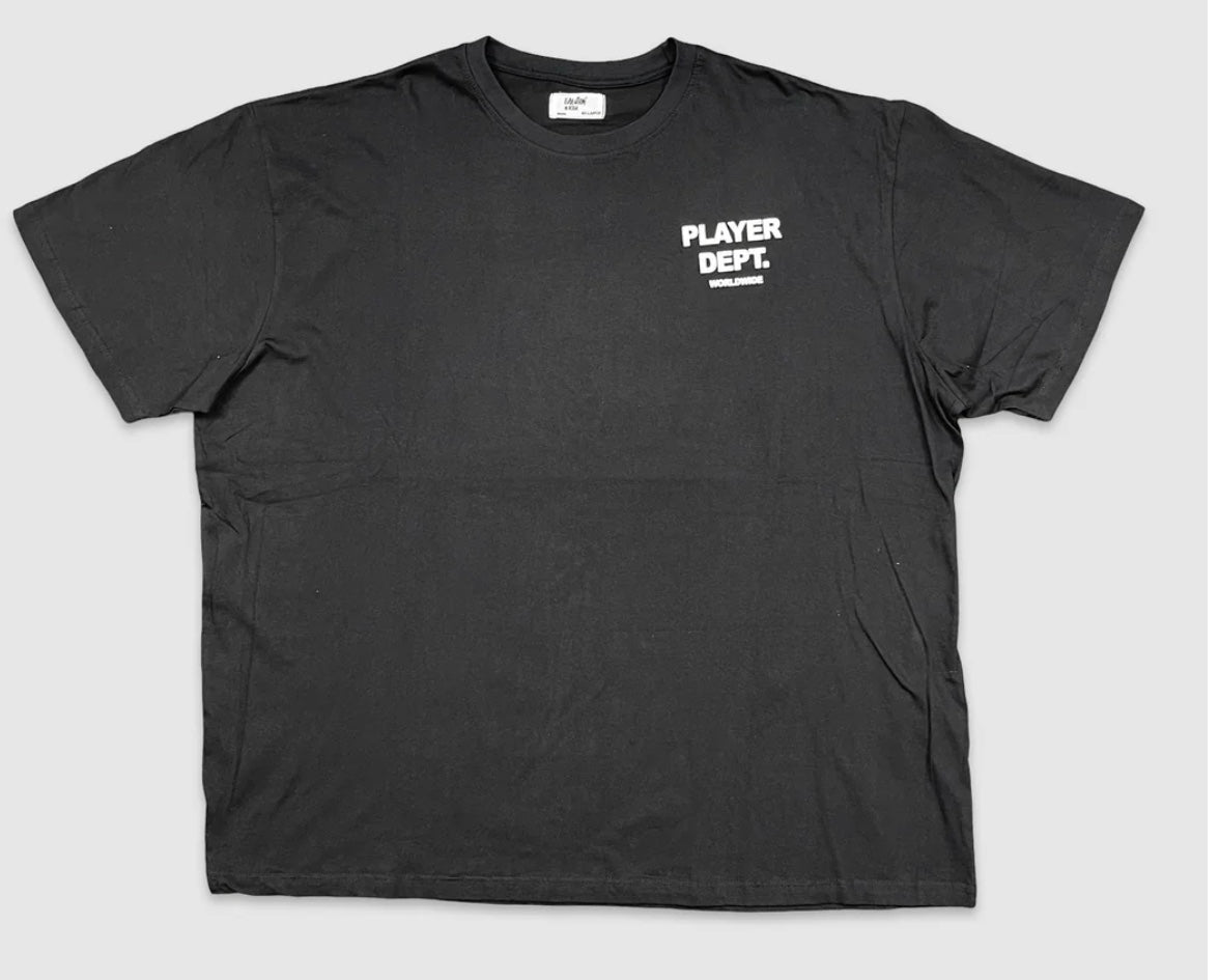 BIG & TALL PLAYER DEPT. TEE (2 COLORS AVAILABLE)