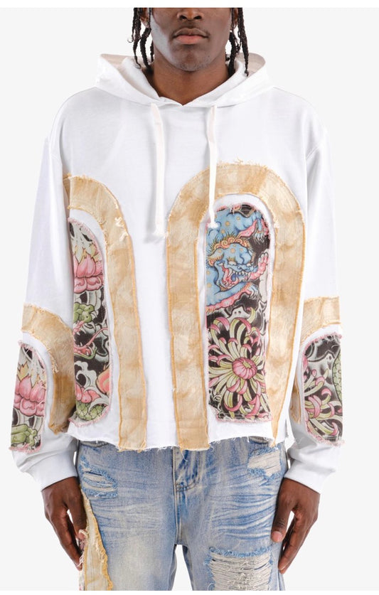 COOPER RIVET TAPESTRY HOODIE