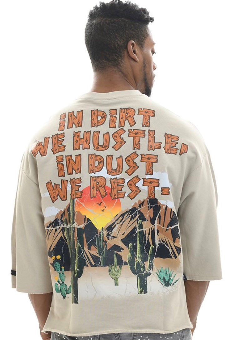 SWITCH DUST TO DIRT CROP TEE