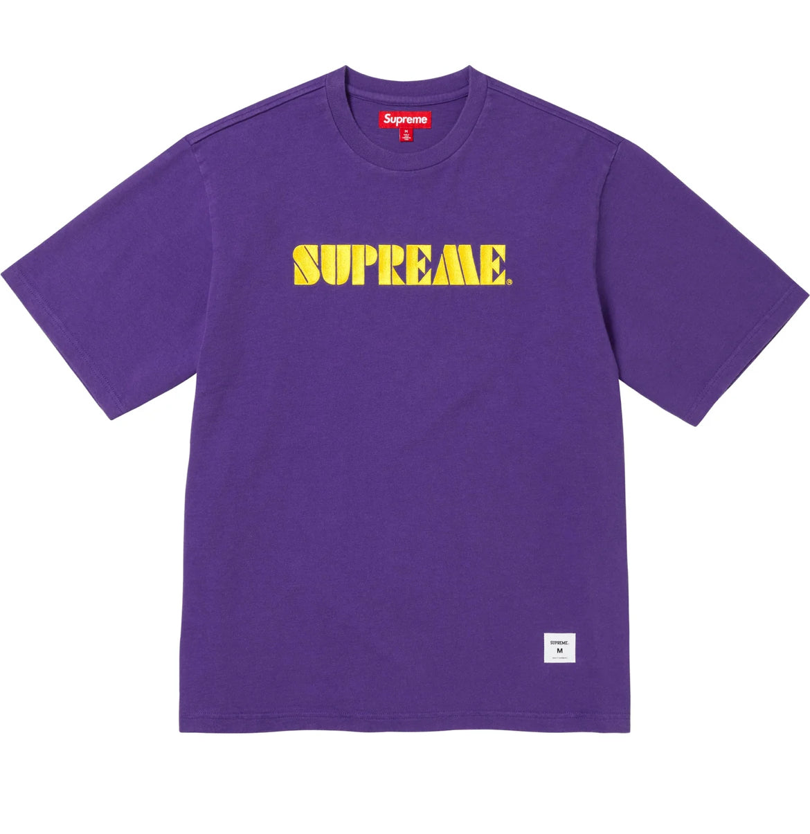 SUPREME SLAP SHOT TEE PURPLE