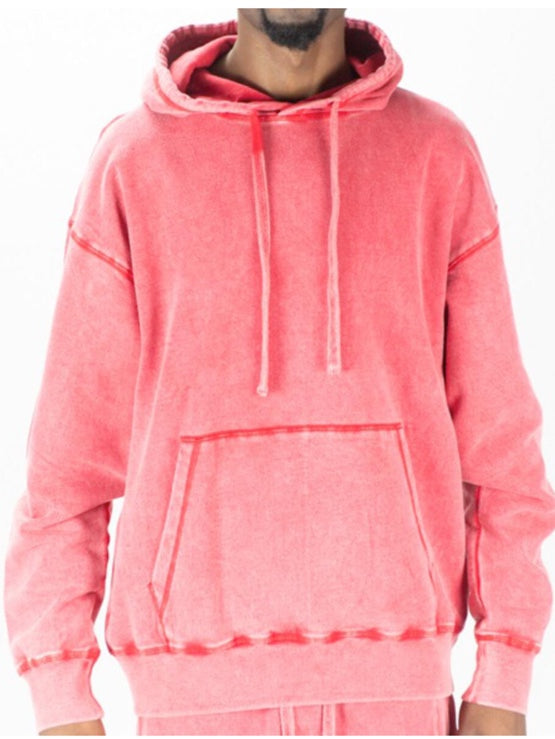 ACID WASH HOODIE & STACK JOGGER