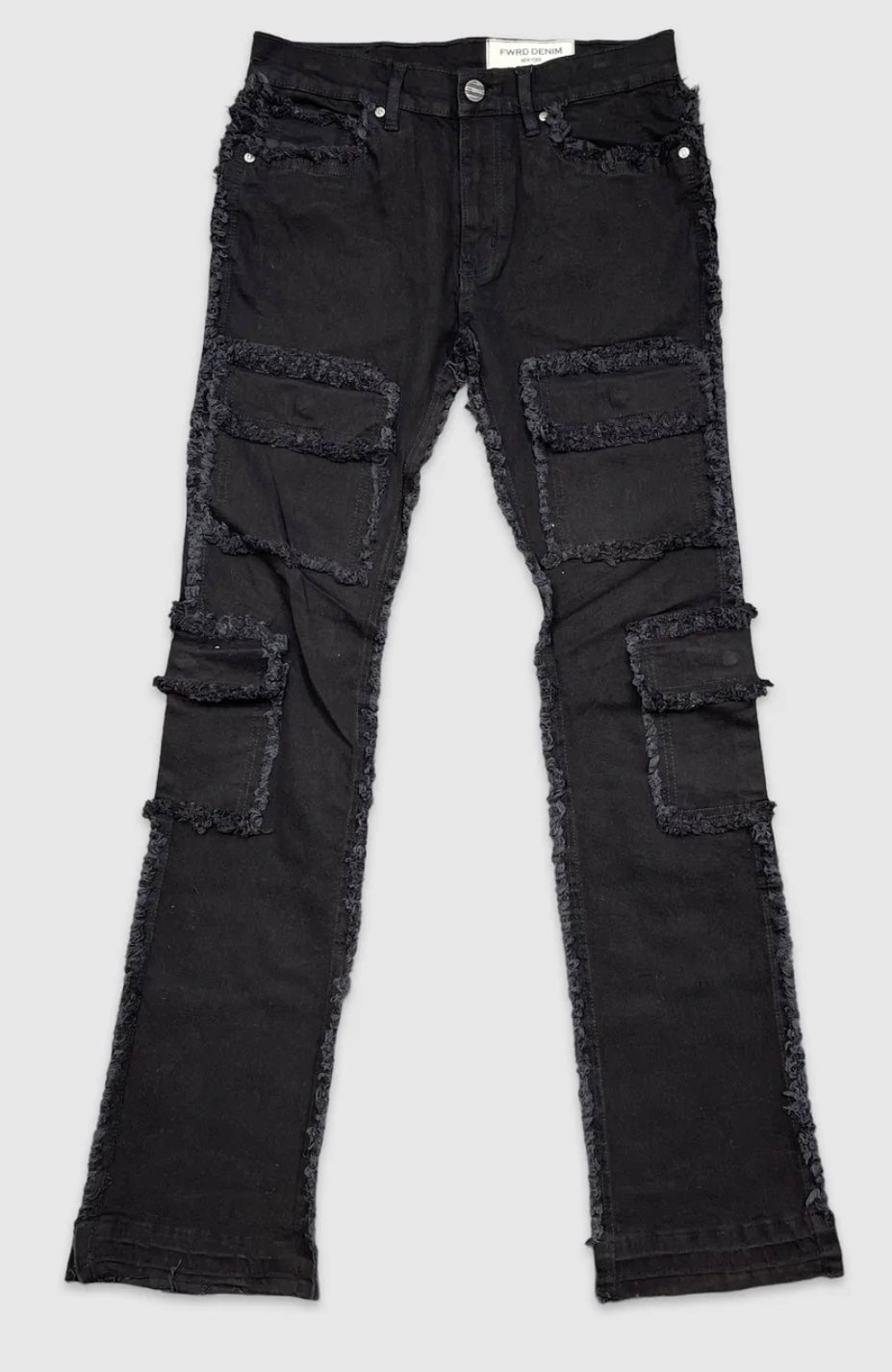 BIG&TALL FWRD DENIM PAYLOAD STACKED JEANS (2COLORS) AVAILABLE