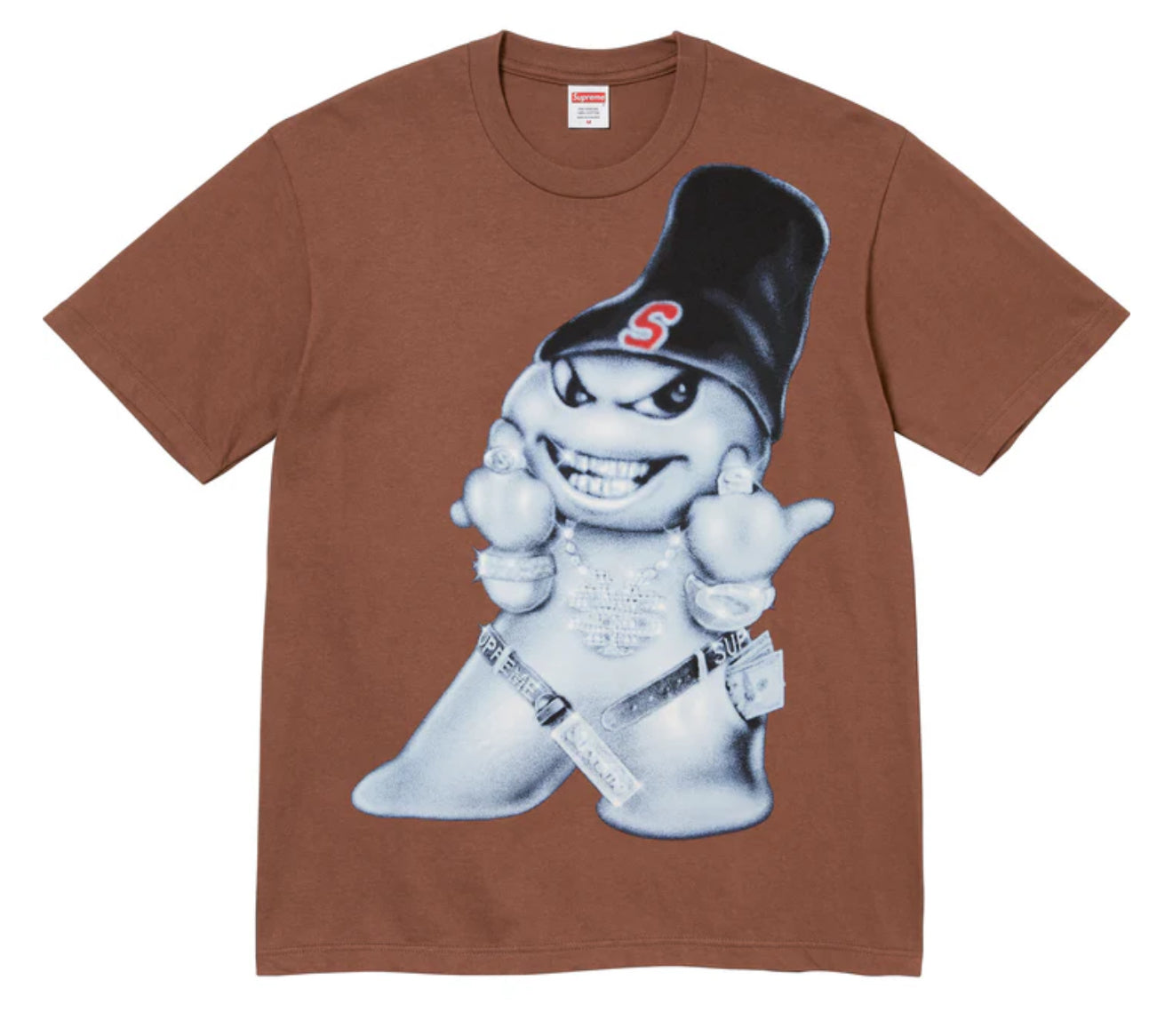 SUPREME SNOWMAN TEE – MAN CAVE