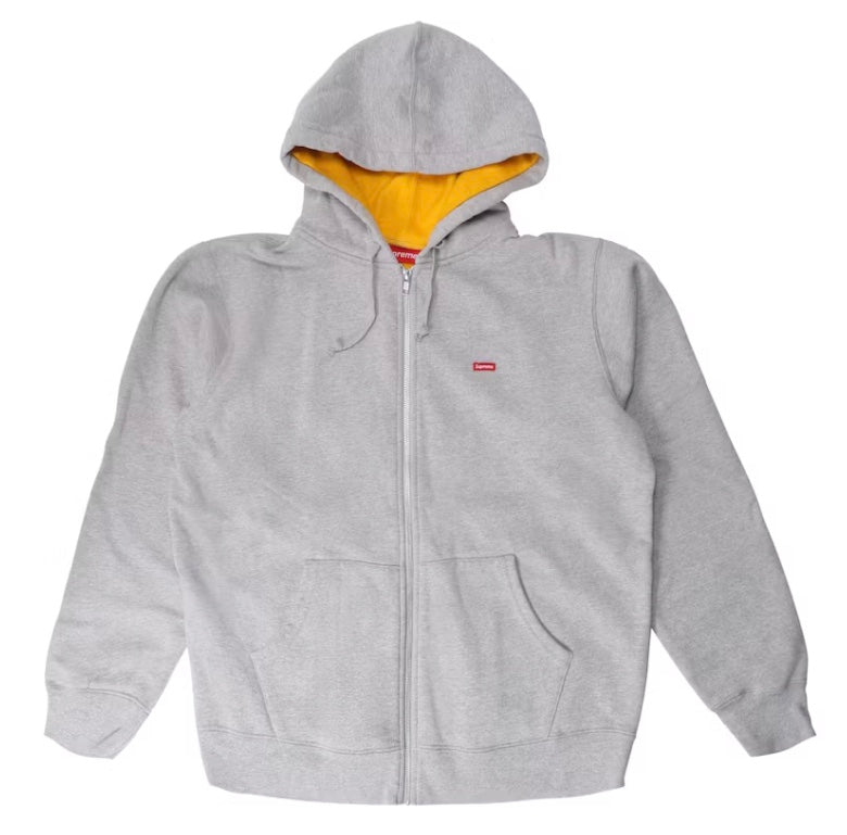 SUPREME CONTRAST ZIP UP HOODIE