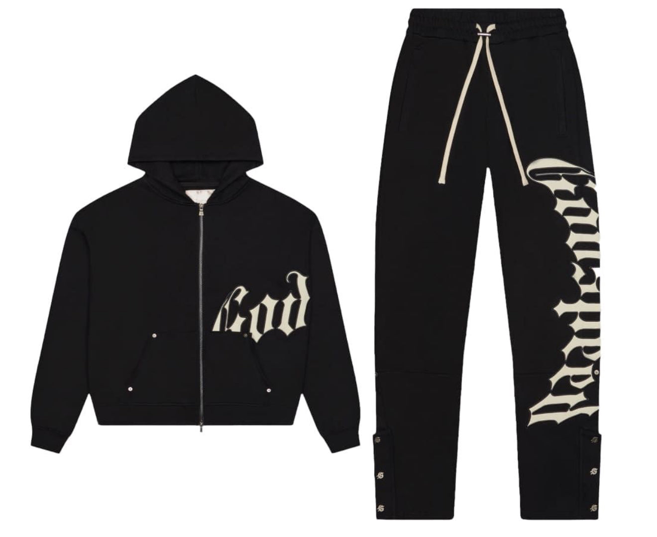 GODSPEED BLACK/WHITE SWEATSUIT