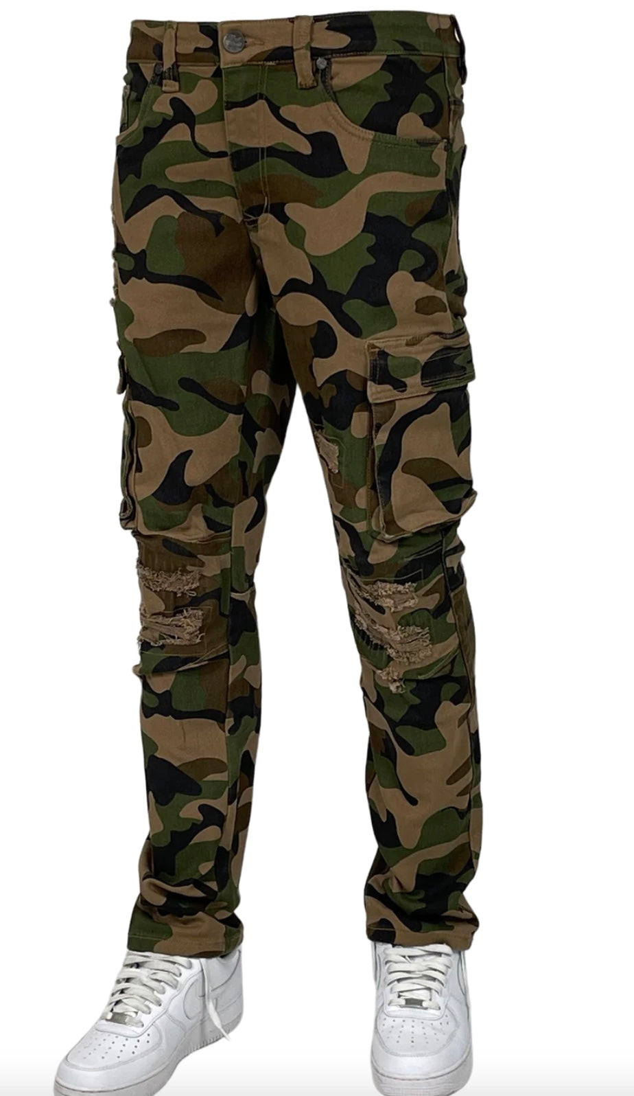 BLIND TRUST CAMO CARGO SLIM FIT