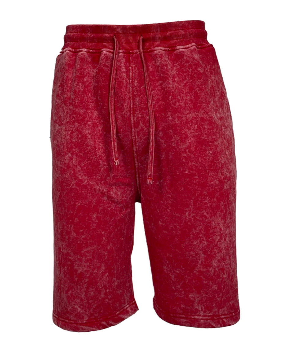BLIND TRUST ACID WASH FLEECE SHORTS (5 COLORS AVAILABLE)