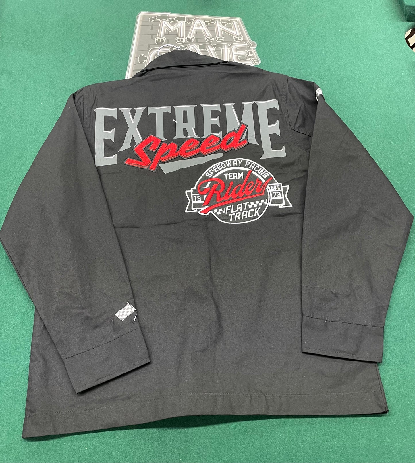 MOTO RACING UTILITY SHIRT EXTREME BLACK