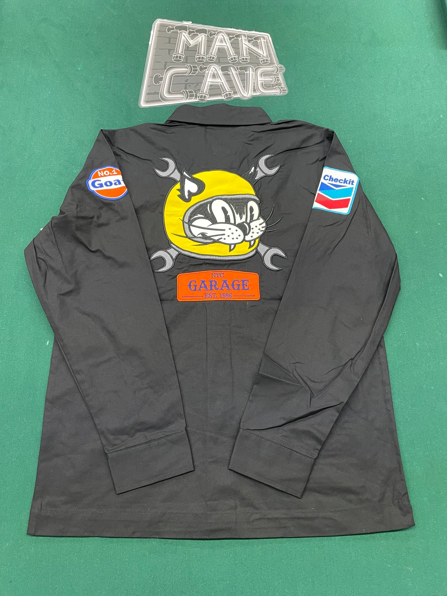 MOTO RACING UTILITY SHIRT BLACK CAT