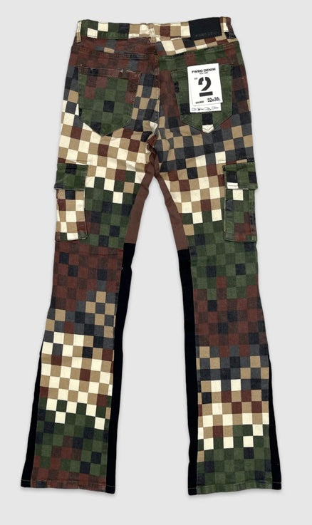 DIGITAL CAMO TWILL PANTS