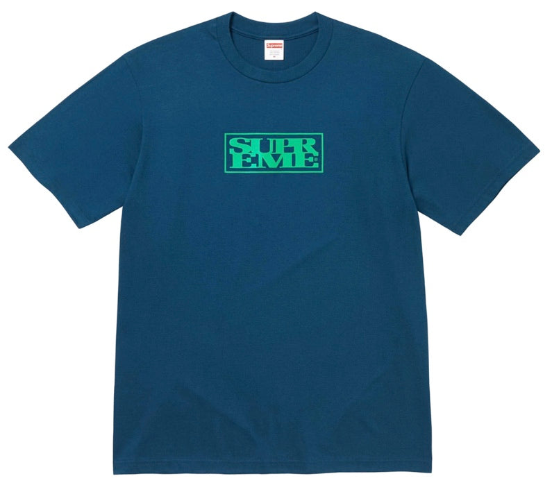 SUPREME CONNECT TEE INDIGO BLUE