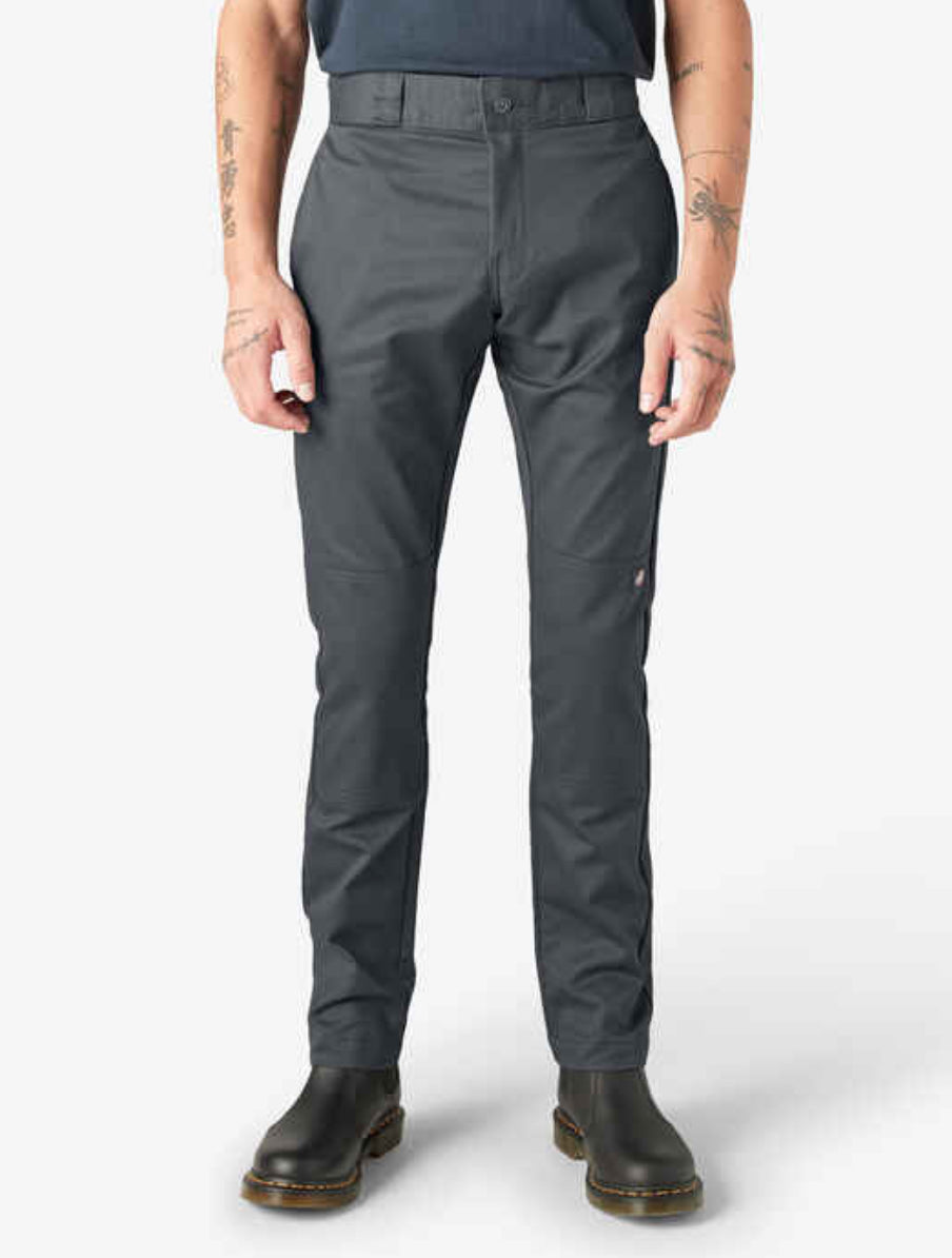 DICKIES DBL KNEE SKINNY PANTS