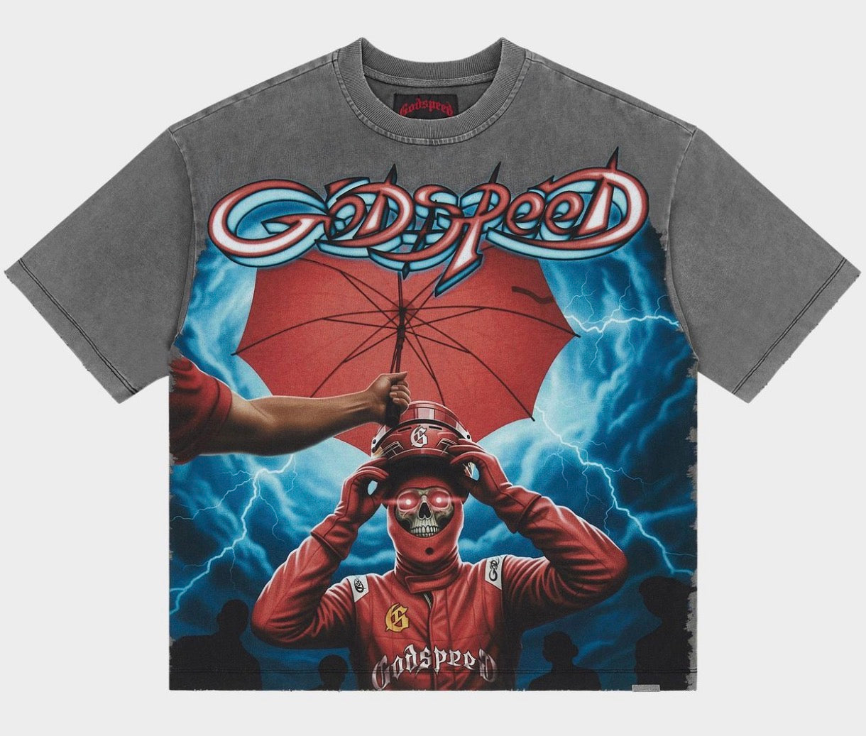 GODSPEED SUPREME REIGN T-SHIRT GREY