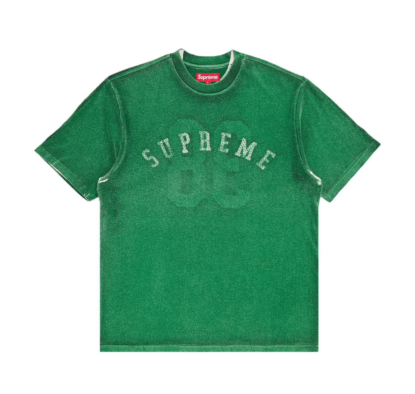 SUPREME OVERPRINT S/S TOP GREEN