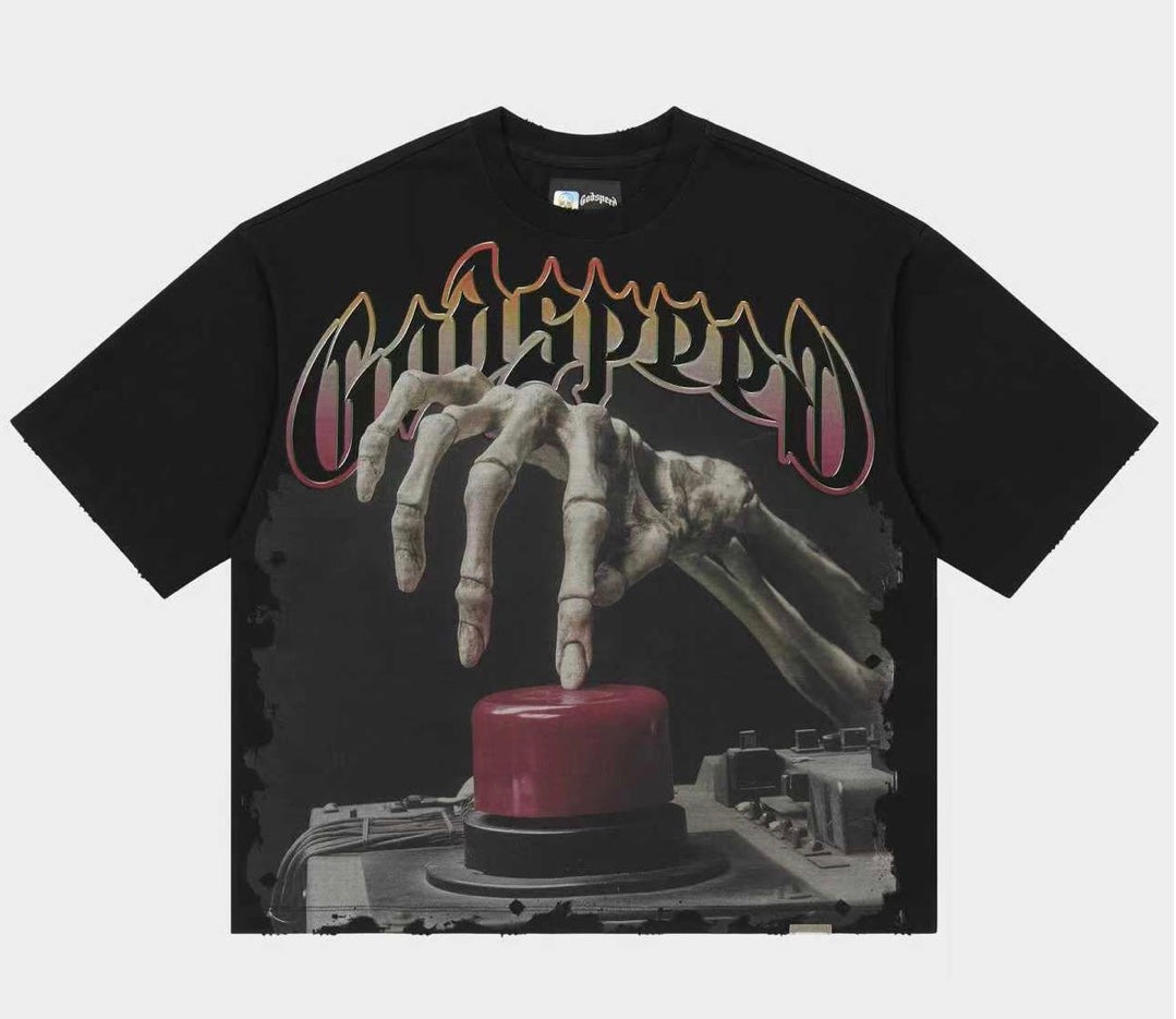 GODSPEED CODE RED T-SHIRT BLACK