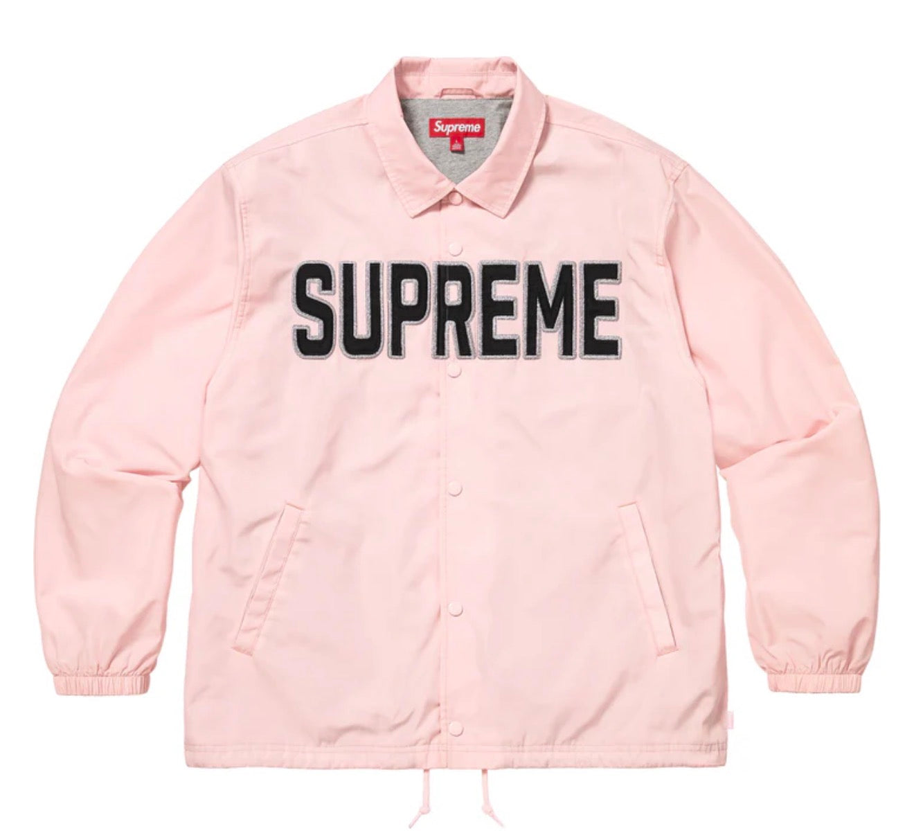 SUPREME SPELLOUT COACHES JACKET