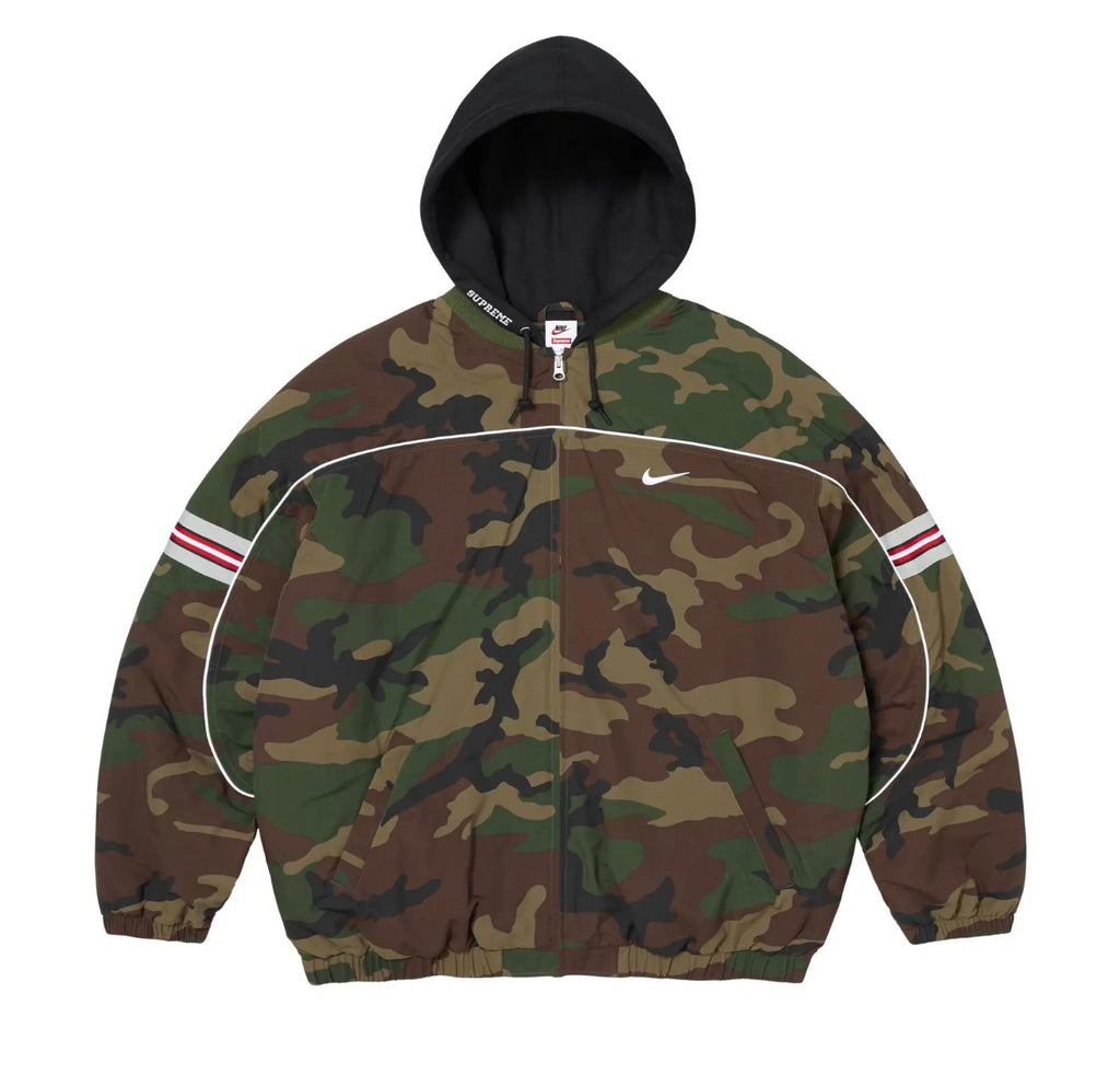 SUPREME/NIKE NYLON HOODED JACKET