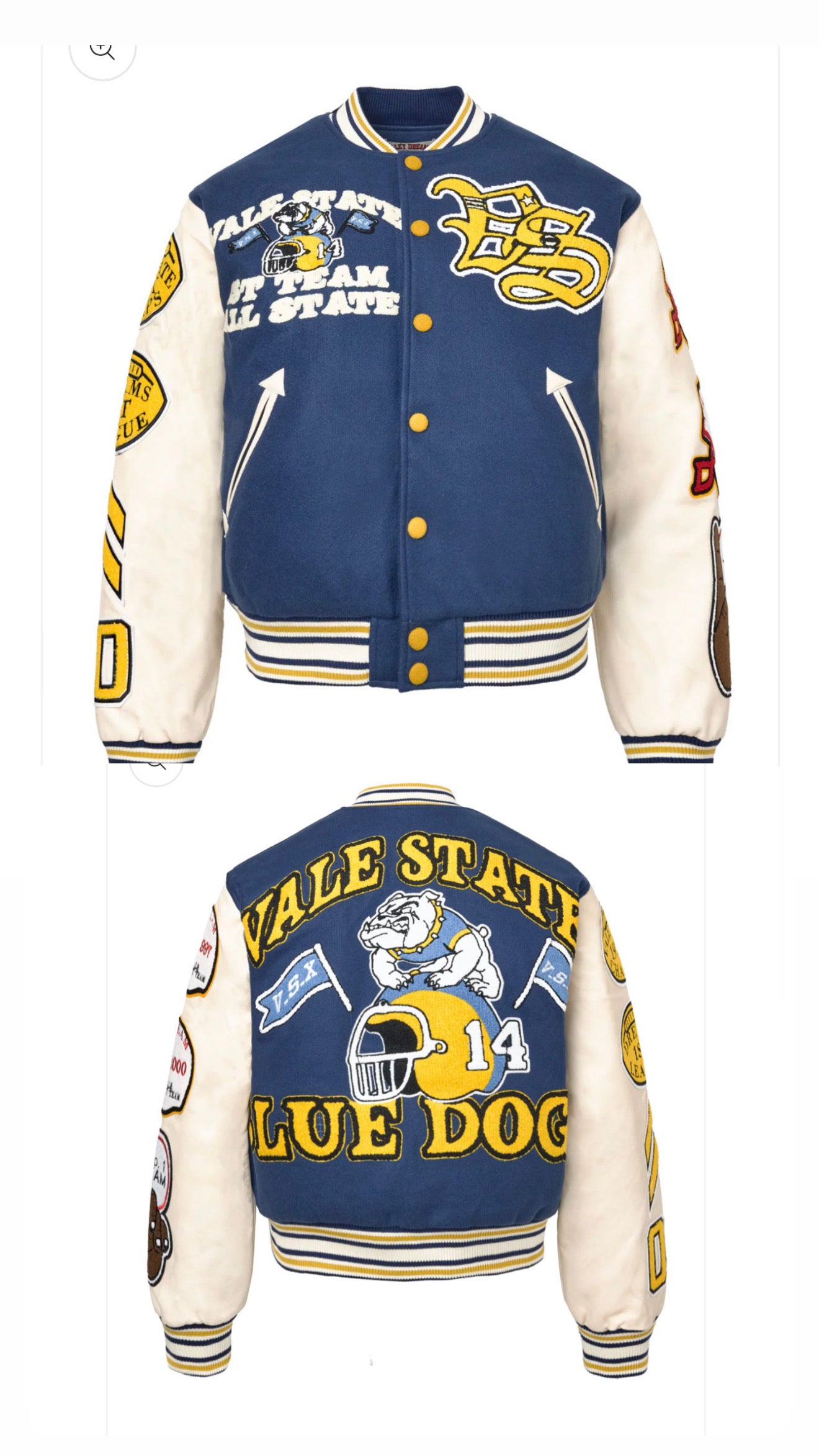 VALLEY FRIDAY VARSITY JACKET