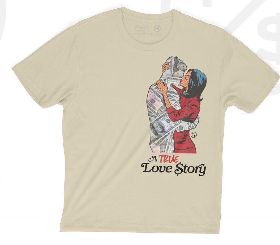 LOVE STORY TEE CREAM