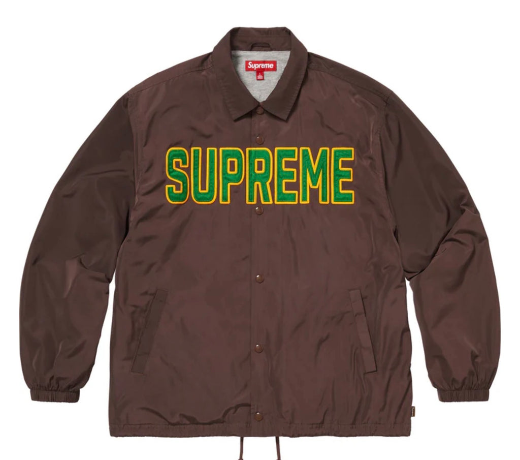 SUPREME SPELLOUT COACHES JACKET