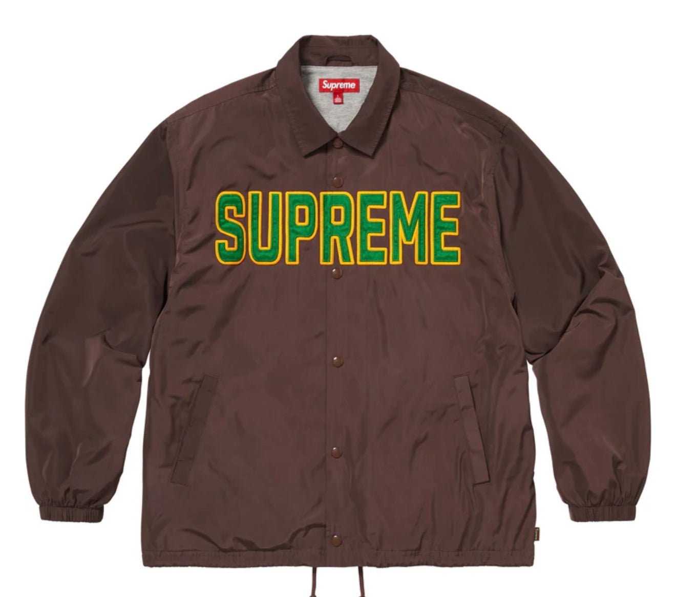 SUPREME SPELLOUT COACHES JACKET