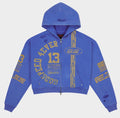 GODSPEED ROADSTER ZIP UP HOODIE BLUE