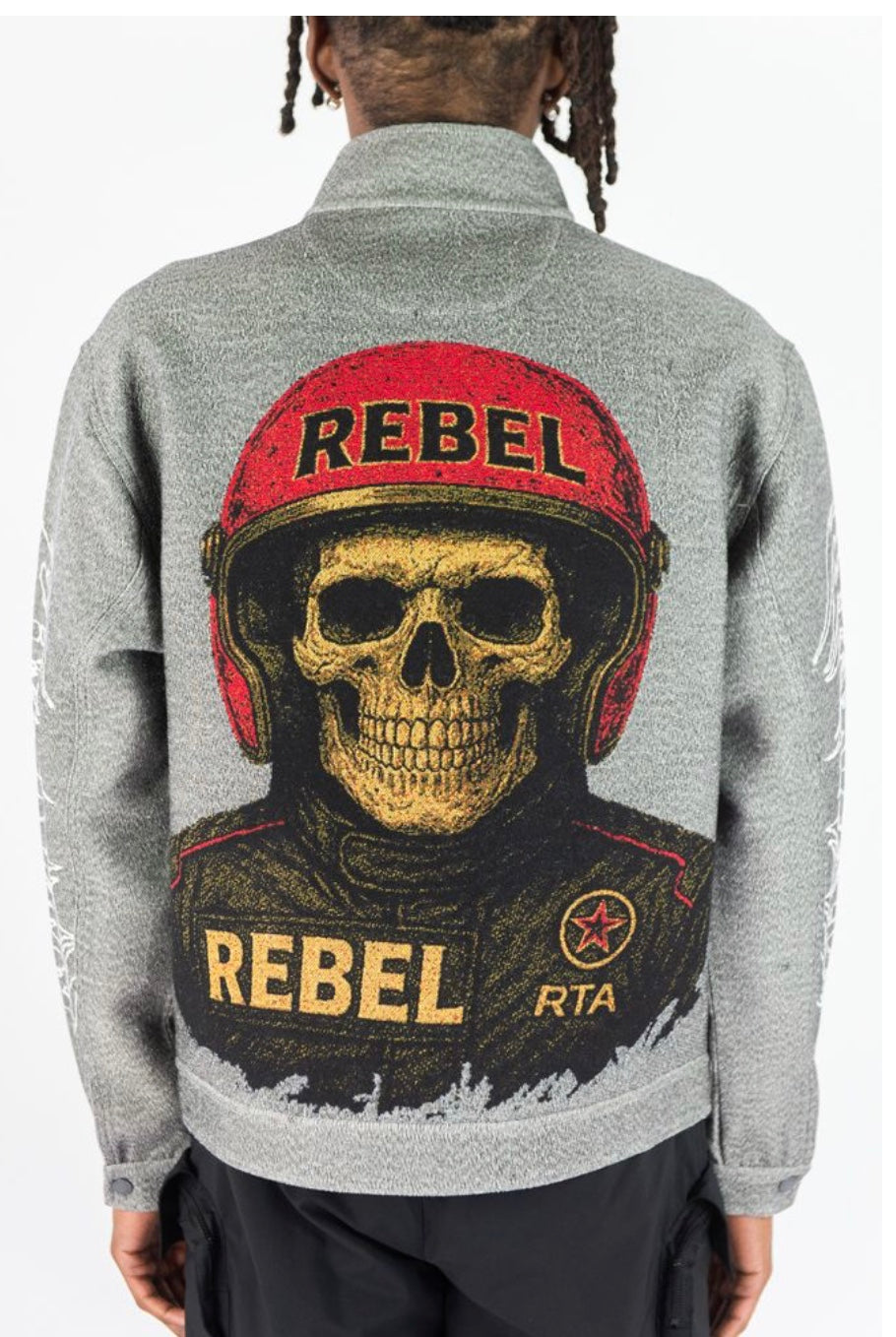 REBEL SKULL TAPESTRY JACKET