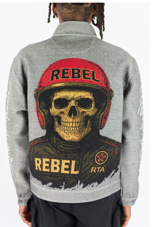 REBEL SKULL TAPESTRY JACKET