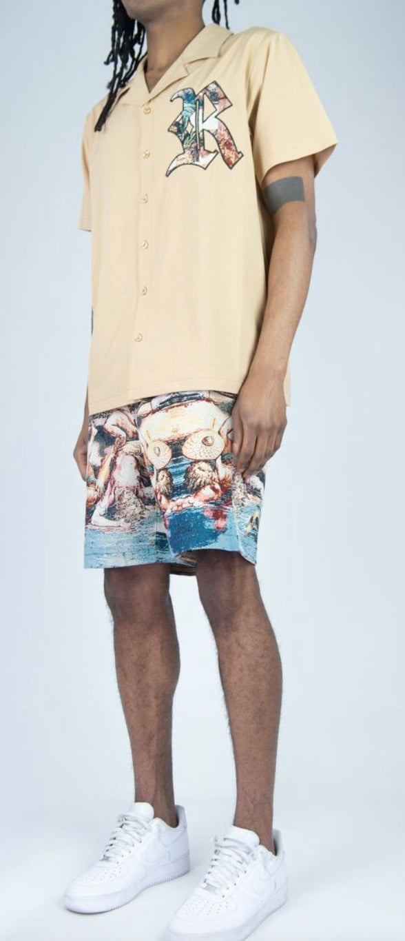 EMPIRE TAPESTRY SHORTS