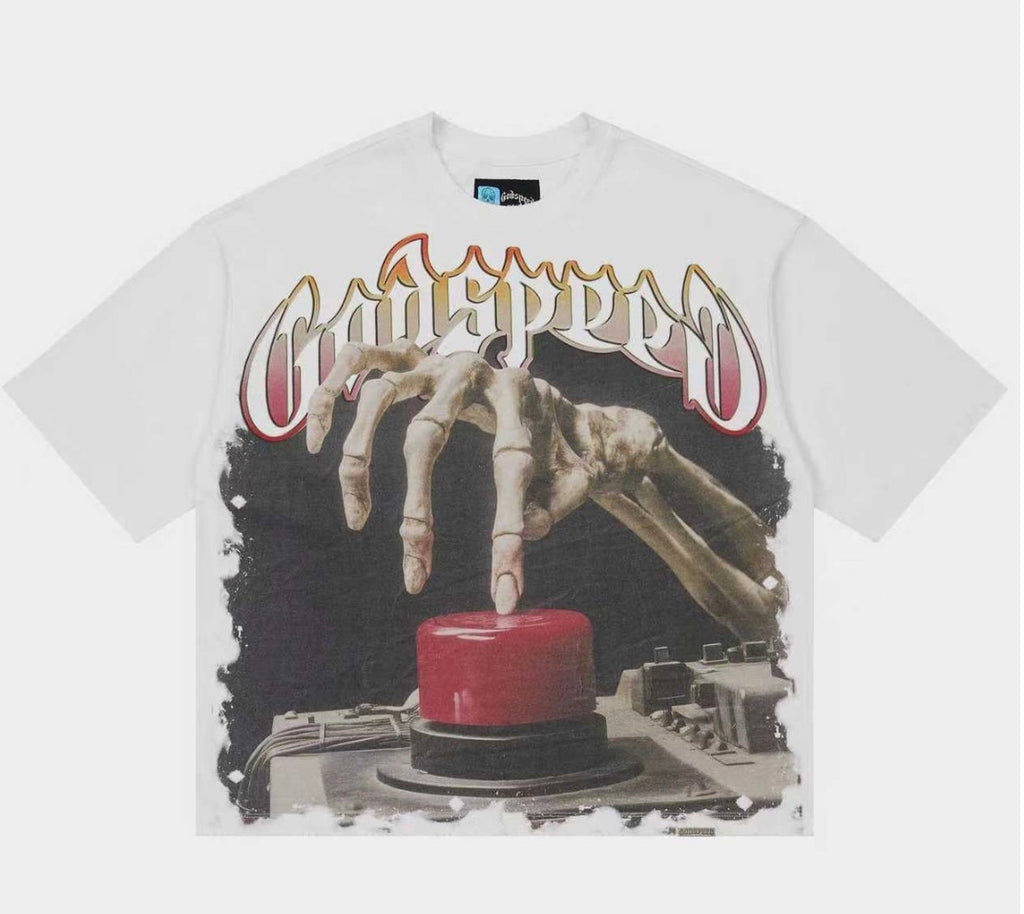 GODSPEED CODE RED T-SHIRT WHITE