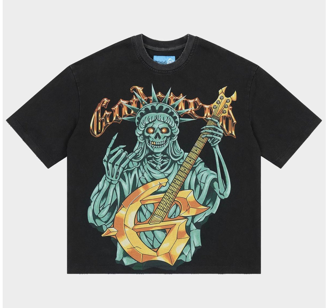 GODSPEED LIBERTY ROCK T- SHIRT
