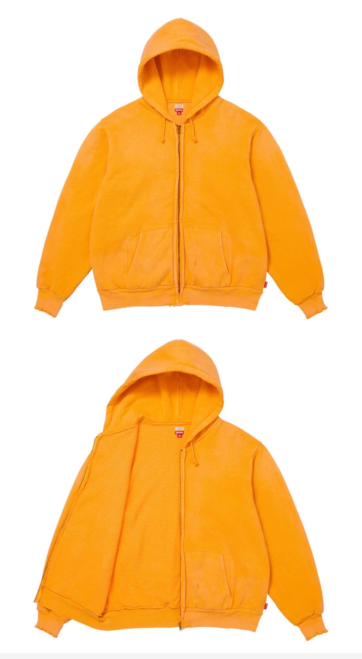 SUPREME/A.PRESSE VINTAGE ZIP UP HOODIE
