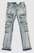 BIG&TALL FWRD DENIM PAYLOAD STACKED JEANS (2COLORS) AVAILABLE