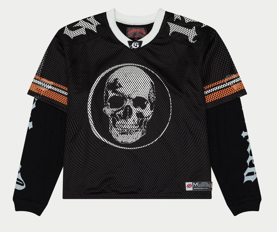 GODSPEED TD LAYERED JERSEY BLACK/ORANGE