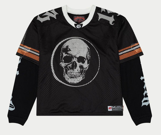 GODSPEED TD LAYERED JERSEY BLACK/ORANGE