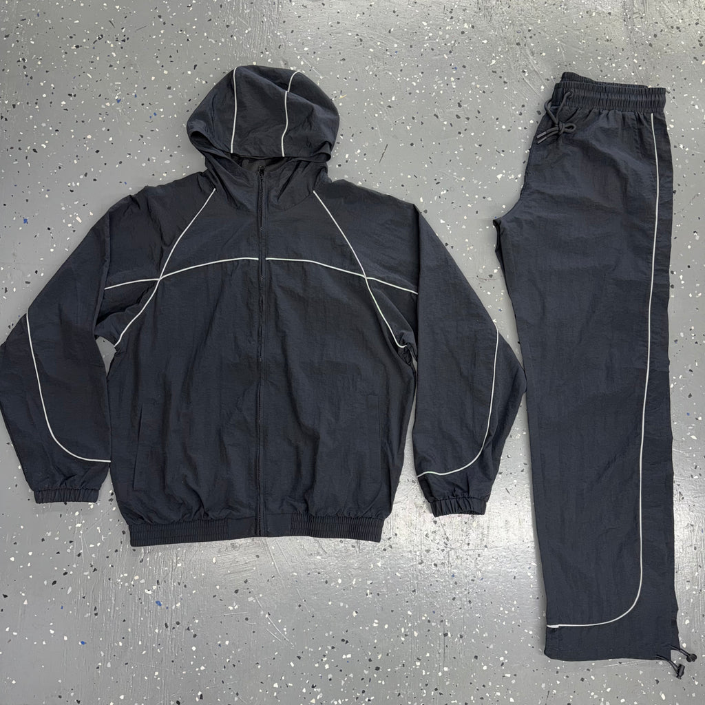 PIPING WINDBREAKER SET (2 COLORS)
