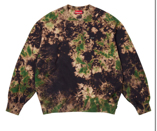 SUPREME MULTI DYED SMALL BOX CREWNECK