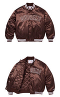 SUPREME/CHAMPION SATIN VARSITY JACKET