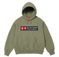 SUPREME ZOO YORK HOODED SWEATSHIRT OLIVE
