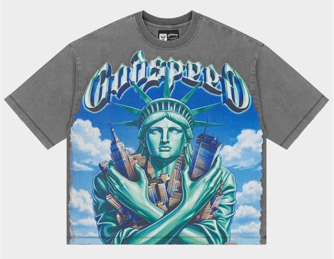 GODSPEED EMPIRE GUARDIAN TEE GREY