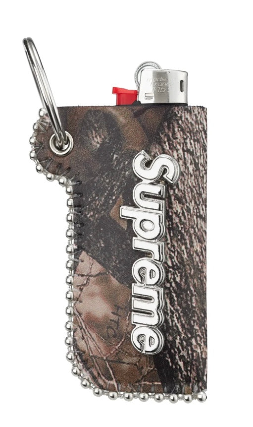 SUPREME B.B SIMON LEATHER LIGHTER CASE