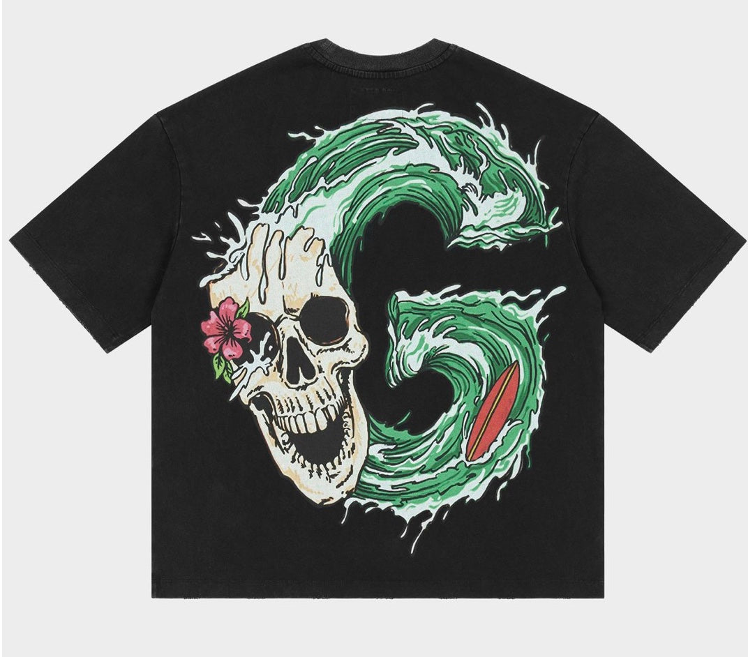 GODSPEED SURFS UP  T-SHIRT
