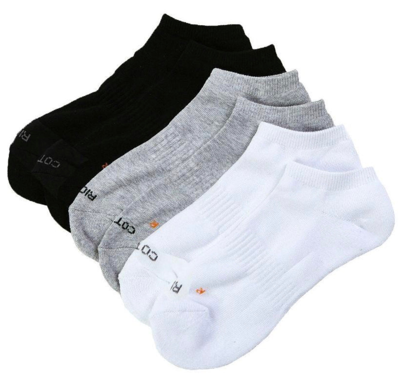 RICH COTTON 3PK NO SHOW SOCK