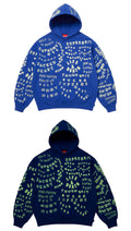 SUPREME TOO DEADLY HOODED SWEATSHIRT ROYAL BLUE