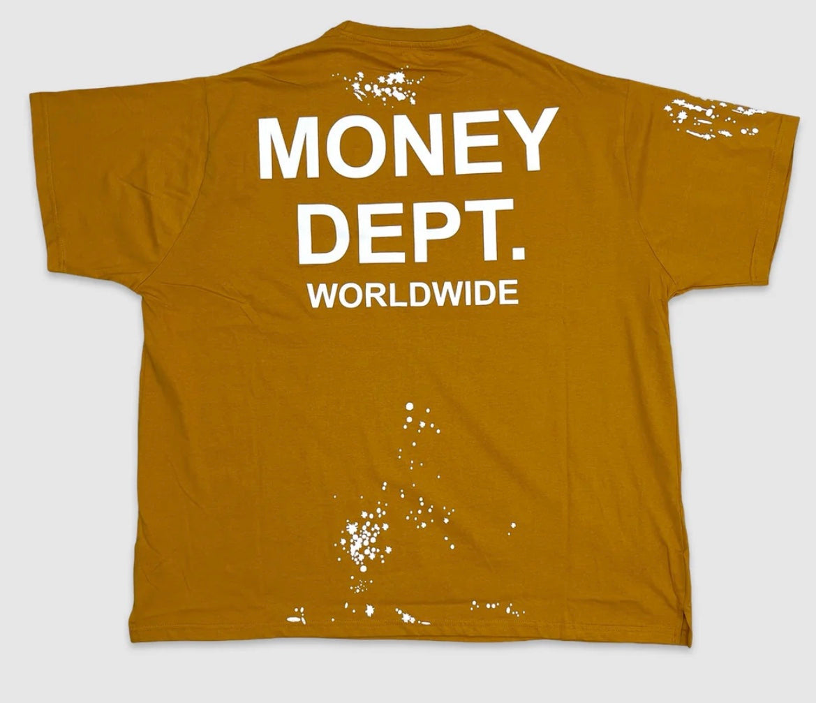 BIG & TALL MONEY DEPT. TEE (2 COLORS AVAILABLE)