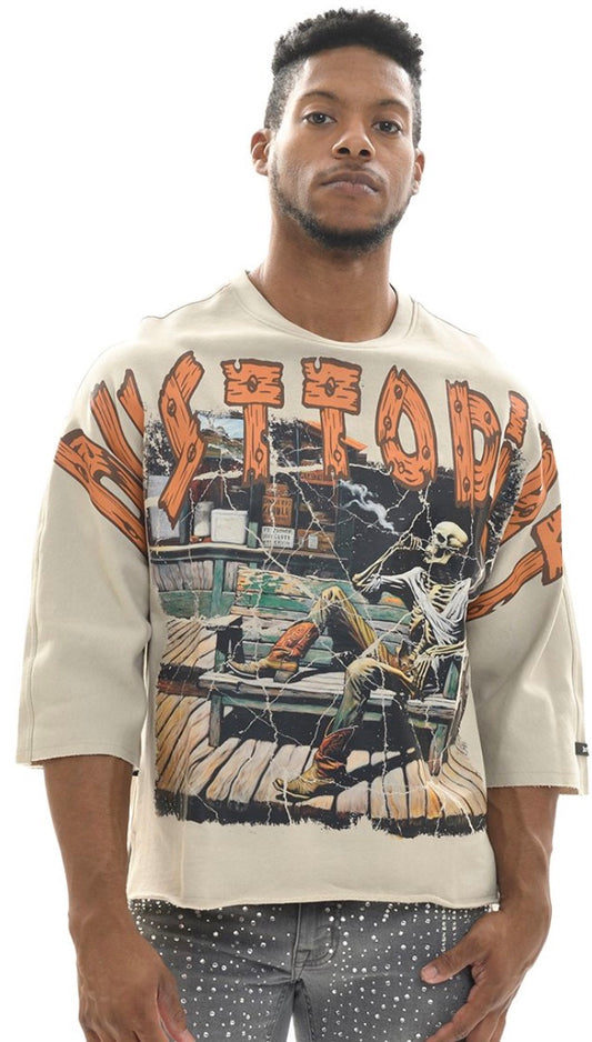SWITCH DUST TO DIRT CROP TEE