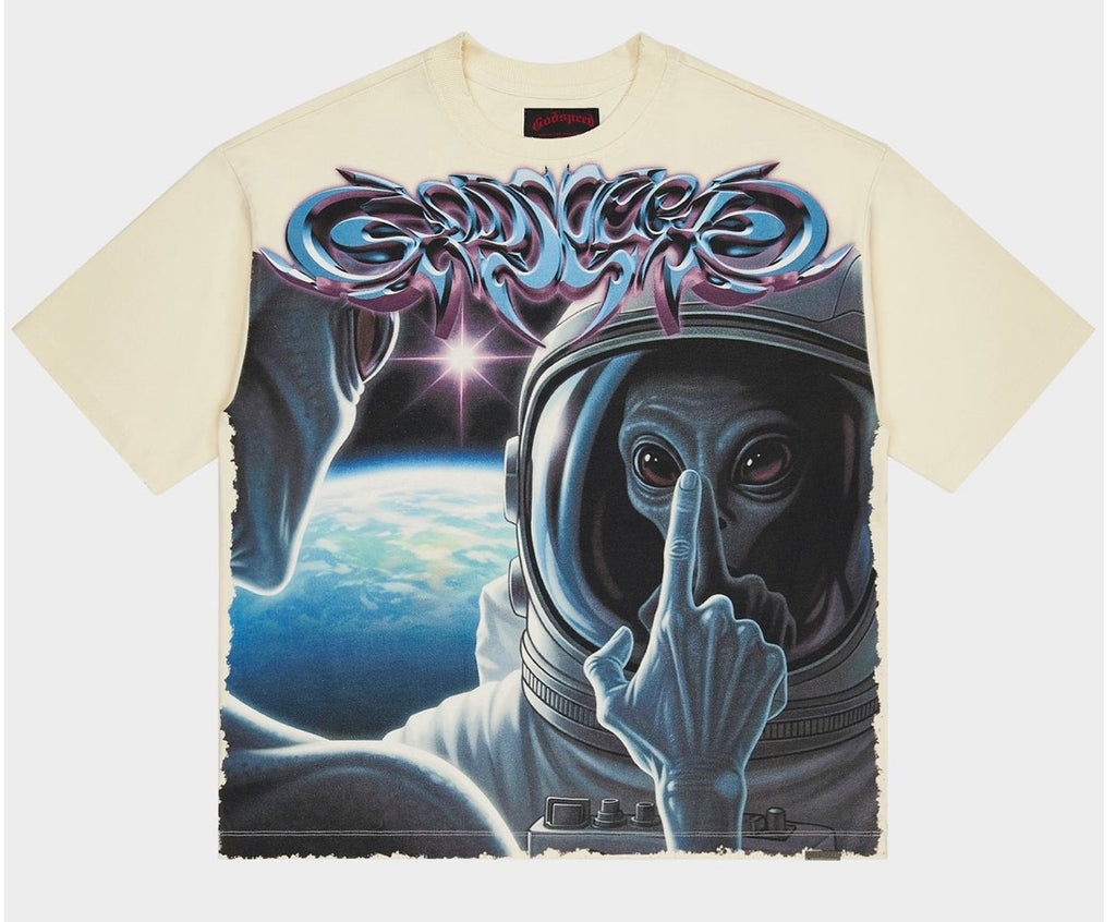 GODSPEED FIRST CONTACT T-SHIRT (BONE)