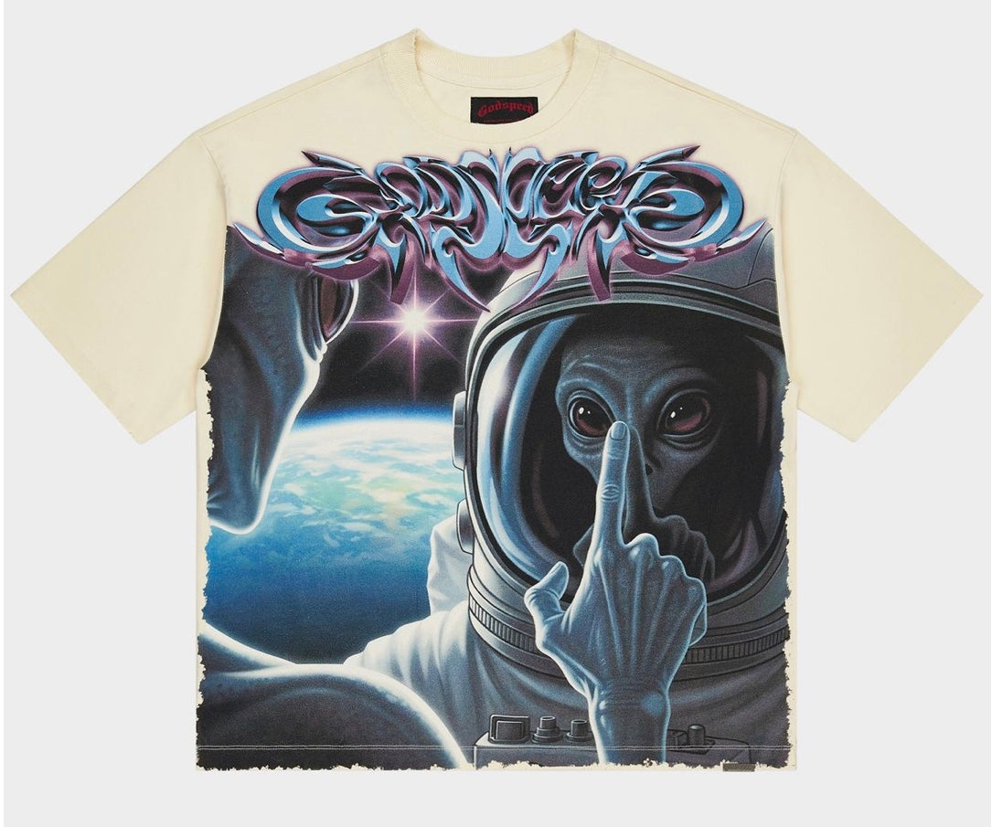 GODSPEED FIRST CONTACT T-SHIRT (BONE)